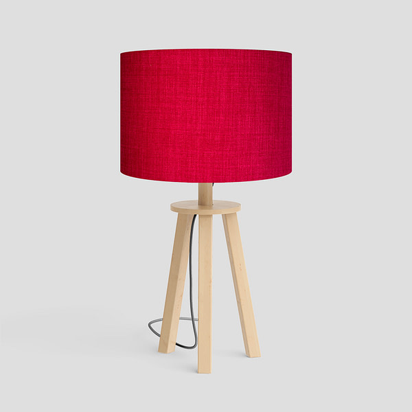 Linoso Lampshade in Cranberry