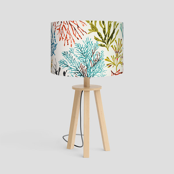 Padfields Lampshade in Tropical Coral